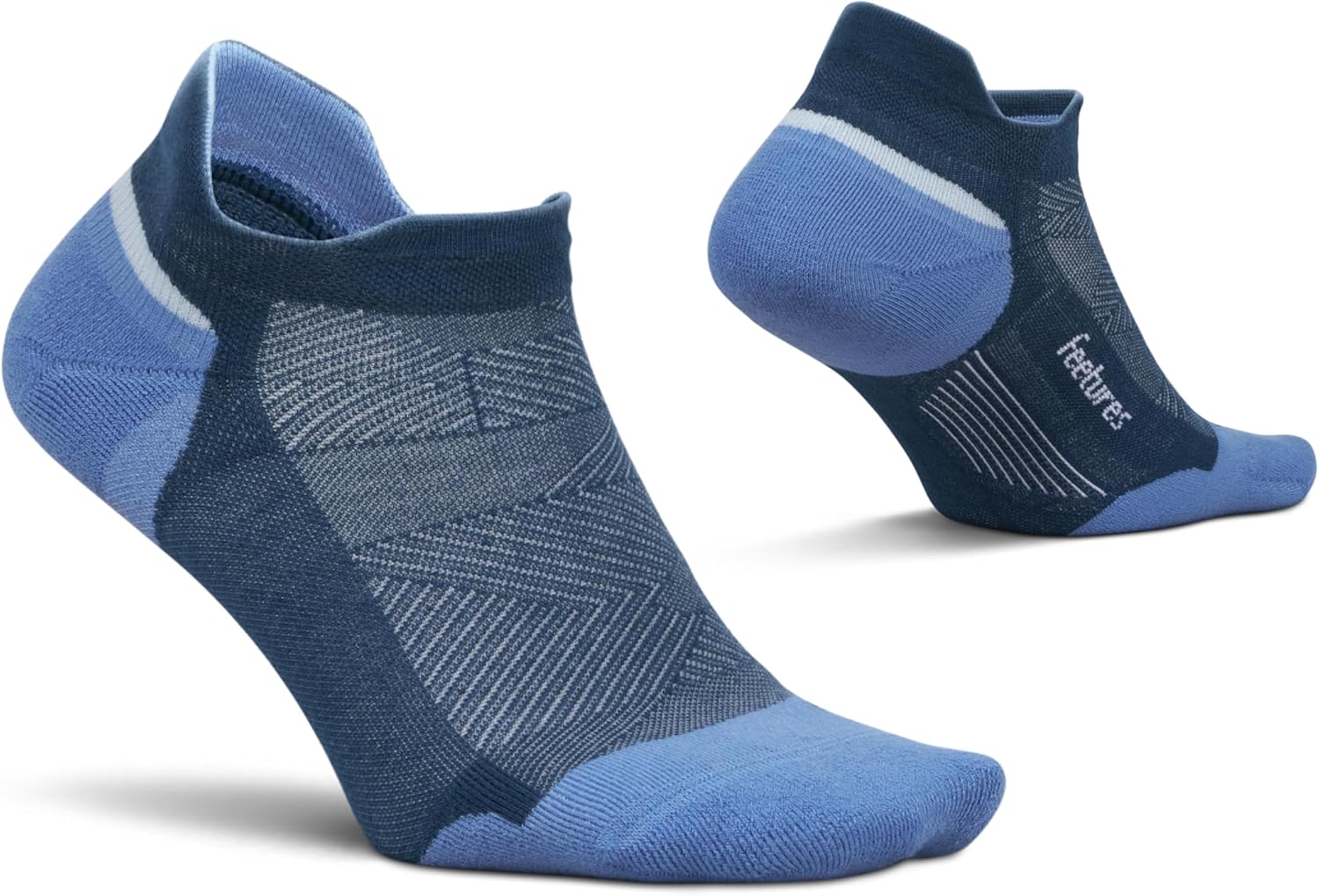 Feetures Elite Max Cushion No Show Tab Running Socks