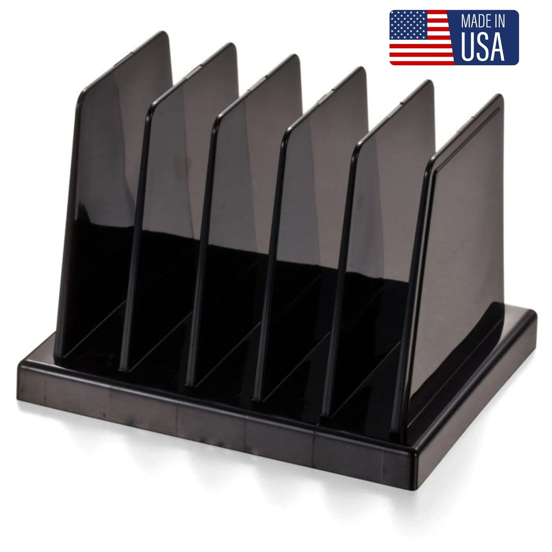 OIC Officemate Compact Desk Sorter, 5-Compartment (21202)