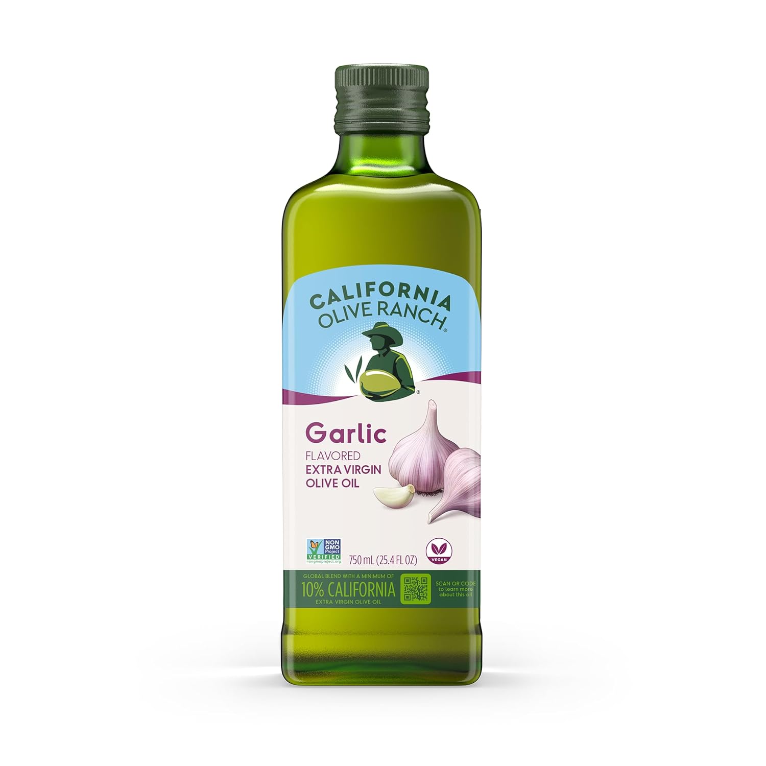Garlic Flavored Extra Virgin Olive Oil, 750mL