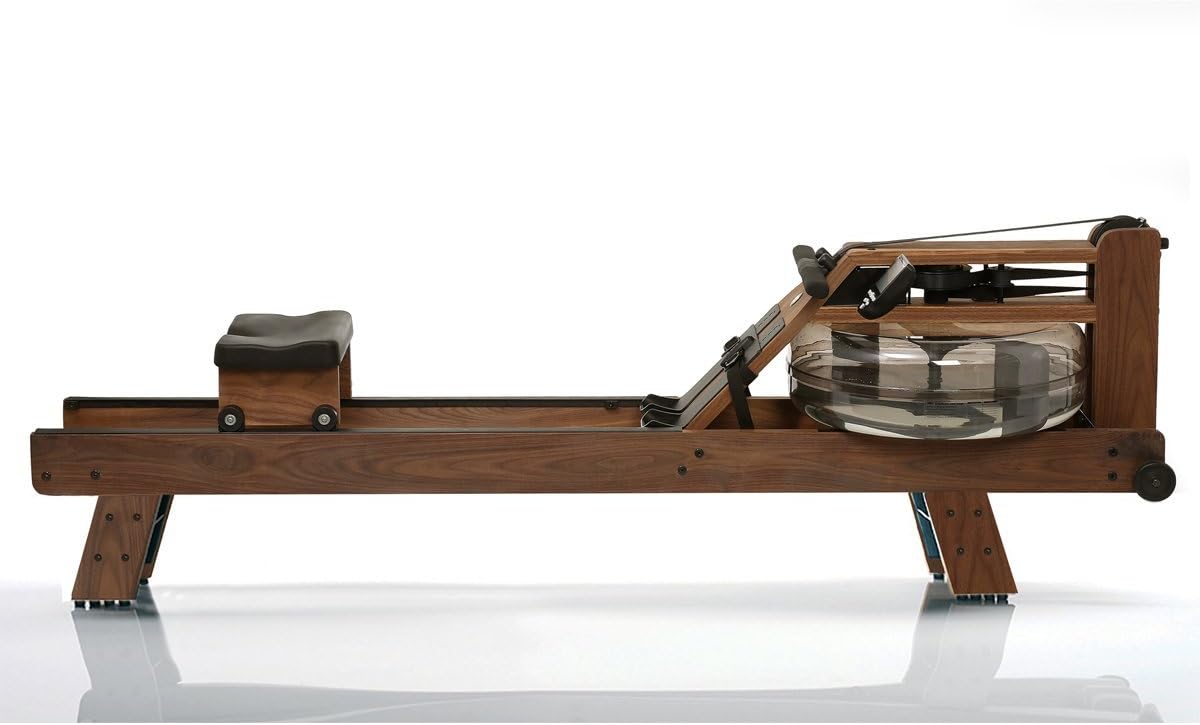 WaterRower Walnut Rowing Machine with S4 BLE Monitor