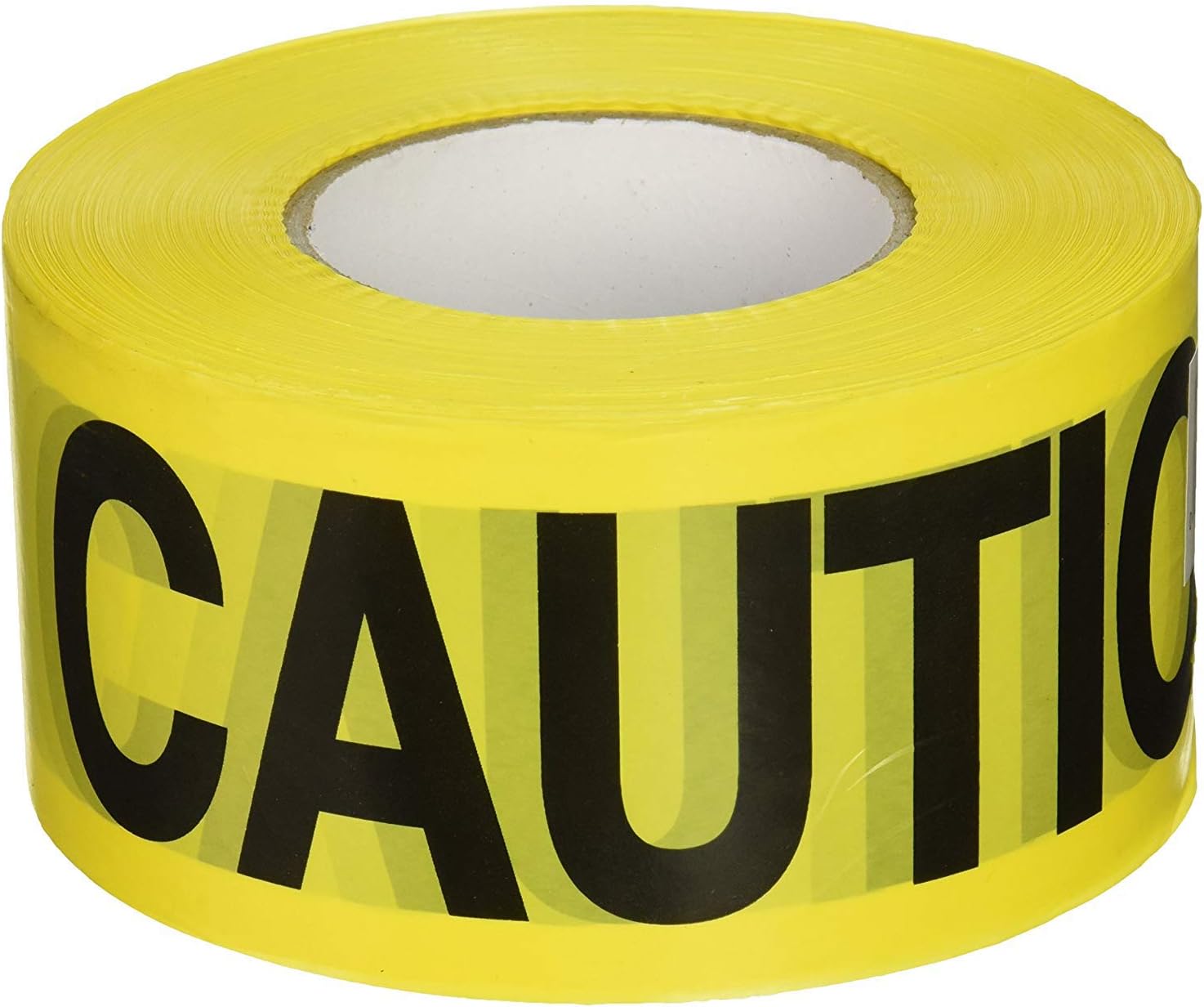 Generic Safety CAUTION Warning Tape Yellow Barricade Tape Portable Roll Non-Adhesive for Danger/Hazardous/Isolating Areas (3" x 300ft)