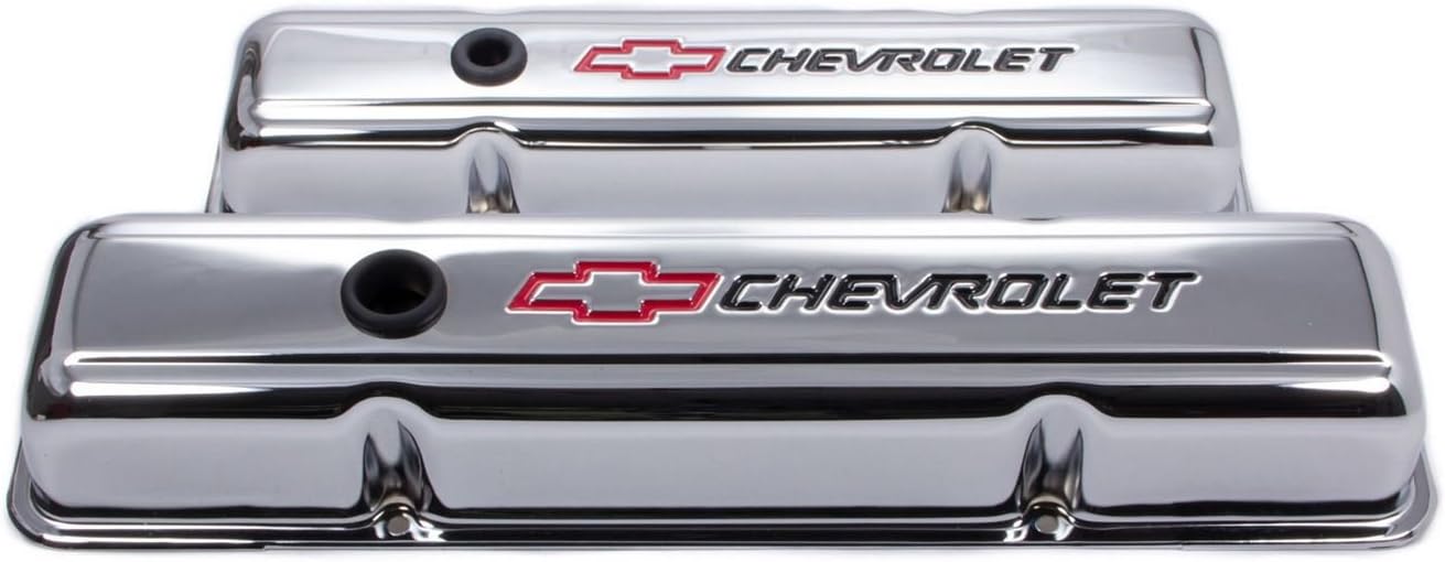 Proform 141-899 SBC Chrome Valve Cover with Baffle