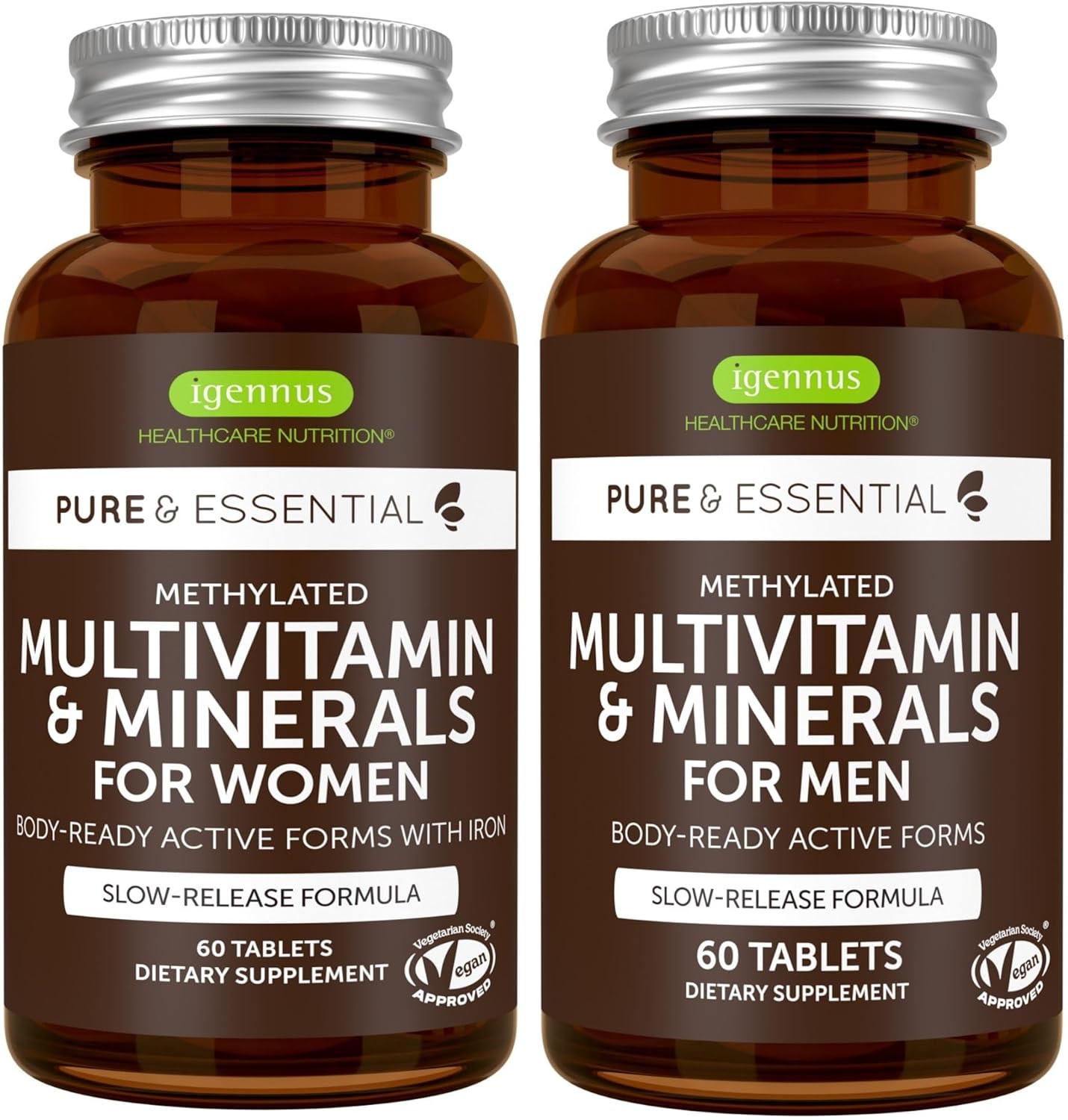 Igennus Methylated Multivitamin for Men & Women