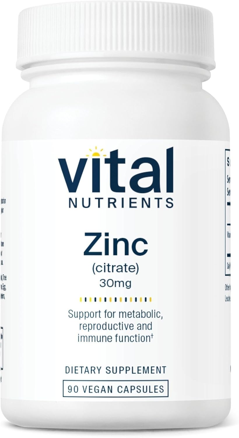 Vital Nutrients Zinc Citrate 30mg
