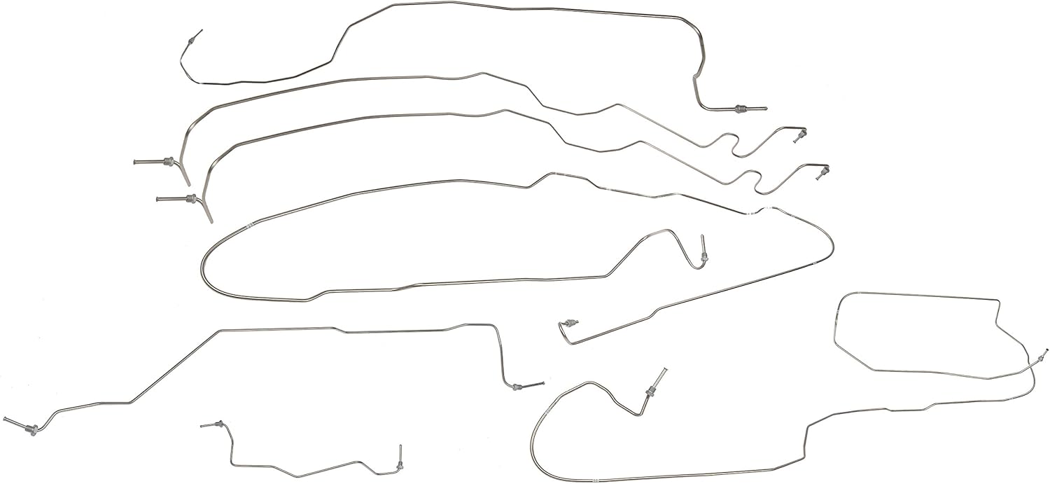 Dorman 919-105 Stainless Steel Brake Line Kit Compatible with Select Chevrolet / GMC Models (OE FIX)