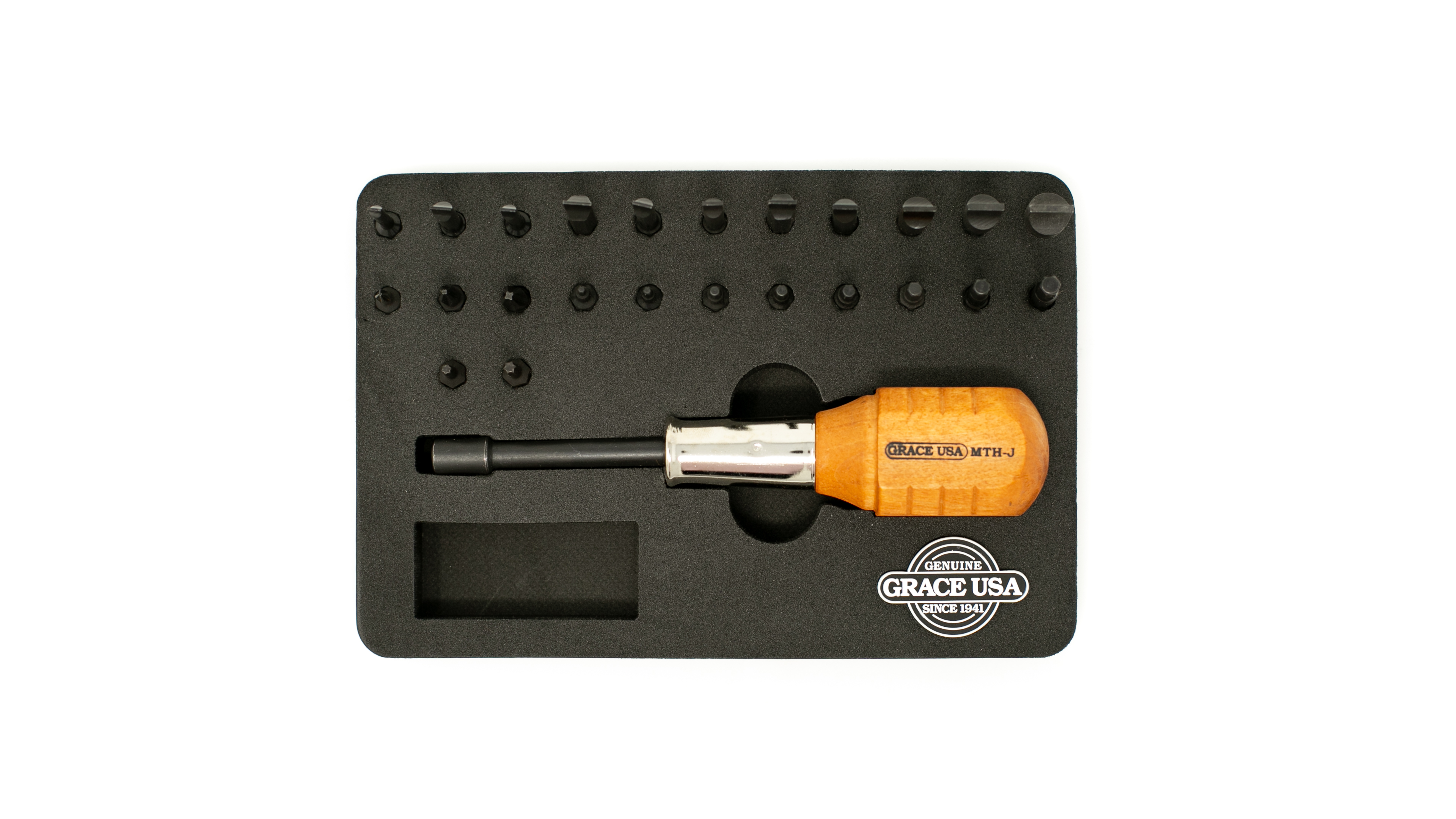 Grace USA Gunsmith 24 Bit Magnetic Tip Screwdriver Set