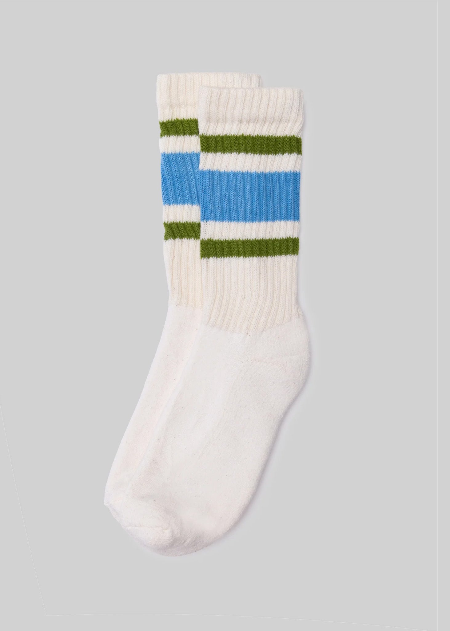 The Retro Stripe Cotton Crew Sock