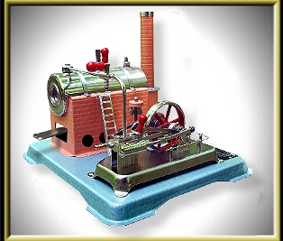 Jensen Model 75 Large Dry Fuel Steam Engine