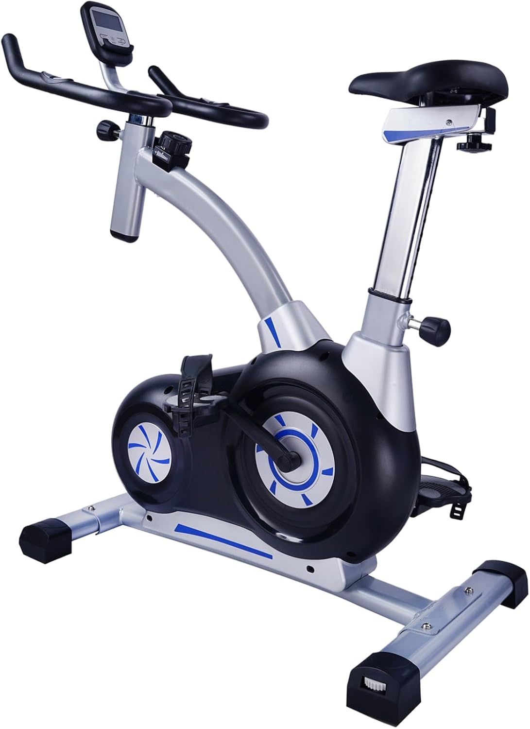CURSOR FITNESS Recumbent Exercise Bike, 16-Level Magnetic Resistance