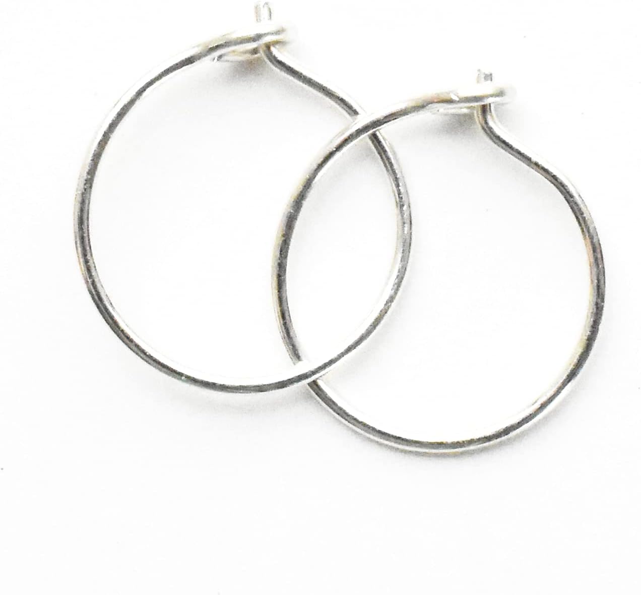 Minimalist Little Hoop Earrings Solid 925 Sterling Silver Handmade 1 Pair Your Choice 8mm 10mm or 12mm Extra Small Sleeper Huggy Hoops