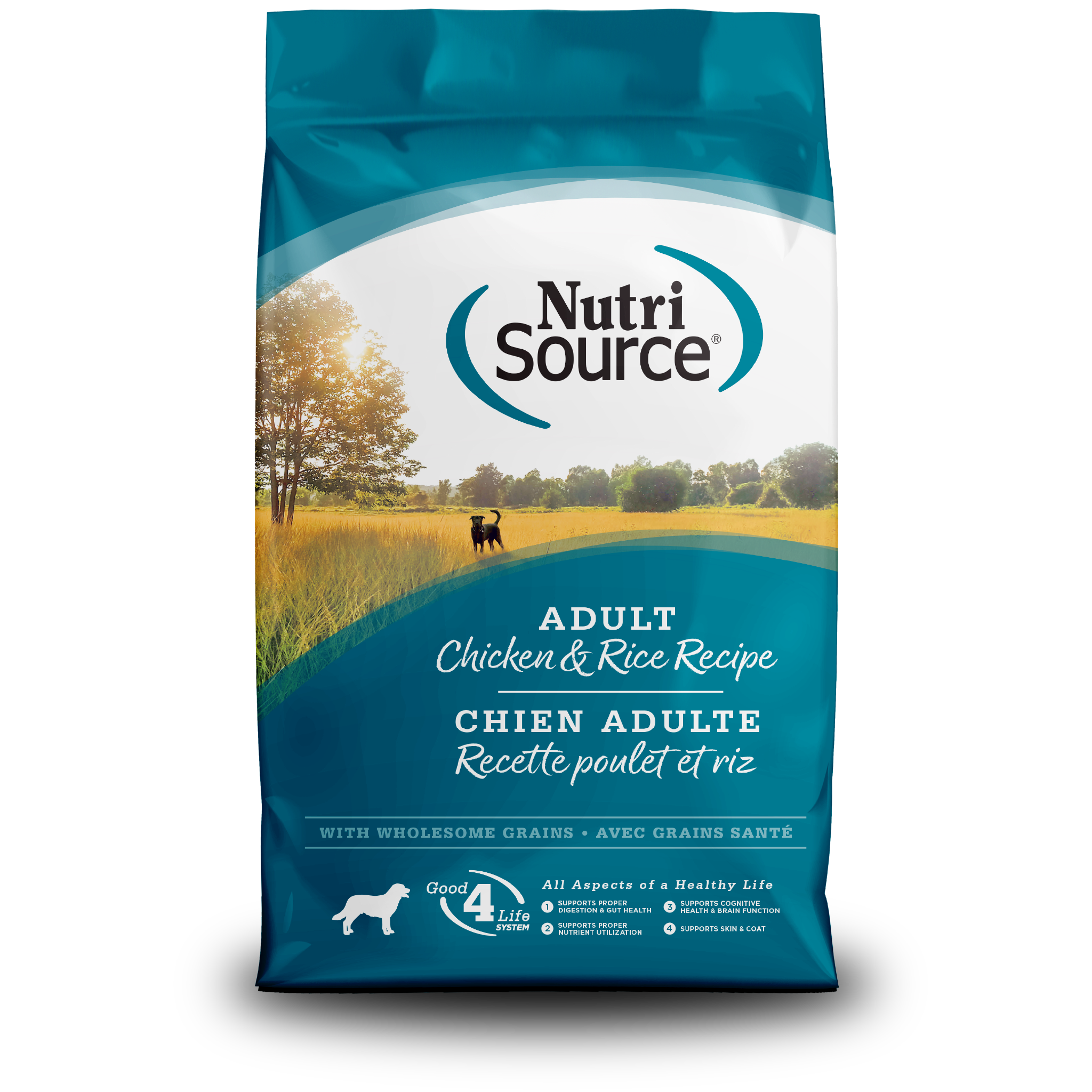 NutriSource Adult Chicken & Rice Dry Dog Food