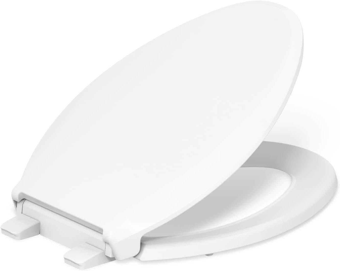 KOHLER Cachet ReadyLatch Elongated Slow Close Toilet Seat