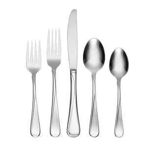 Oneida Flight 45-Piece Everyday Flatware Set, Service for 8