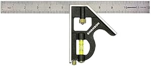 Swanson Tool TC132 12-Inch Combo Square with Cast Zinc Body