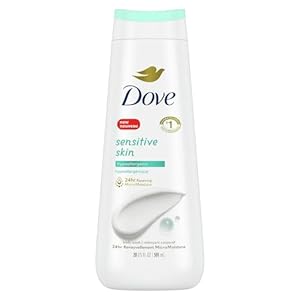 Dove Body Wash Sensitive Skin Hypoallergenic and Sulfate Free, 22 oz