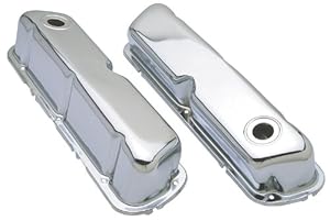 Trans-Dapt 9237 Chrome Valve Covers for SBC