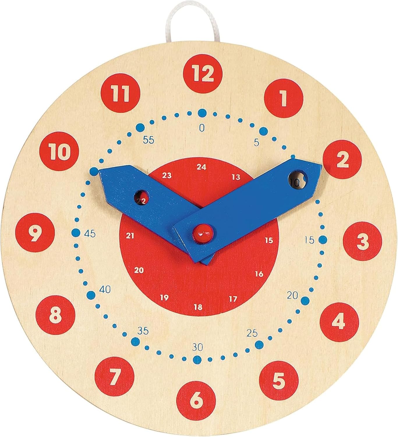 Goki Wooden Learning Clock for Kids