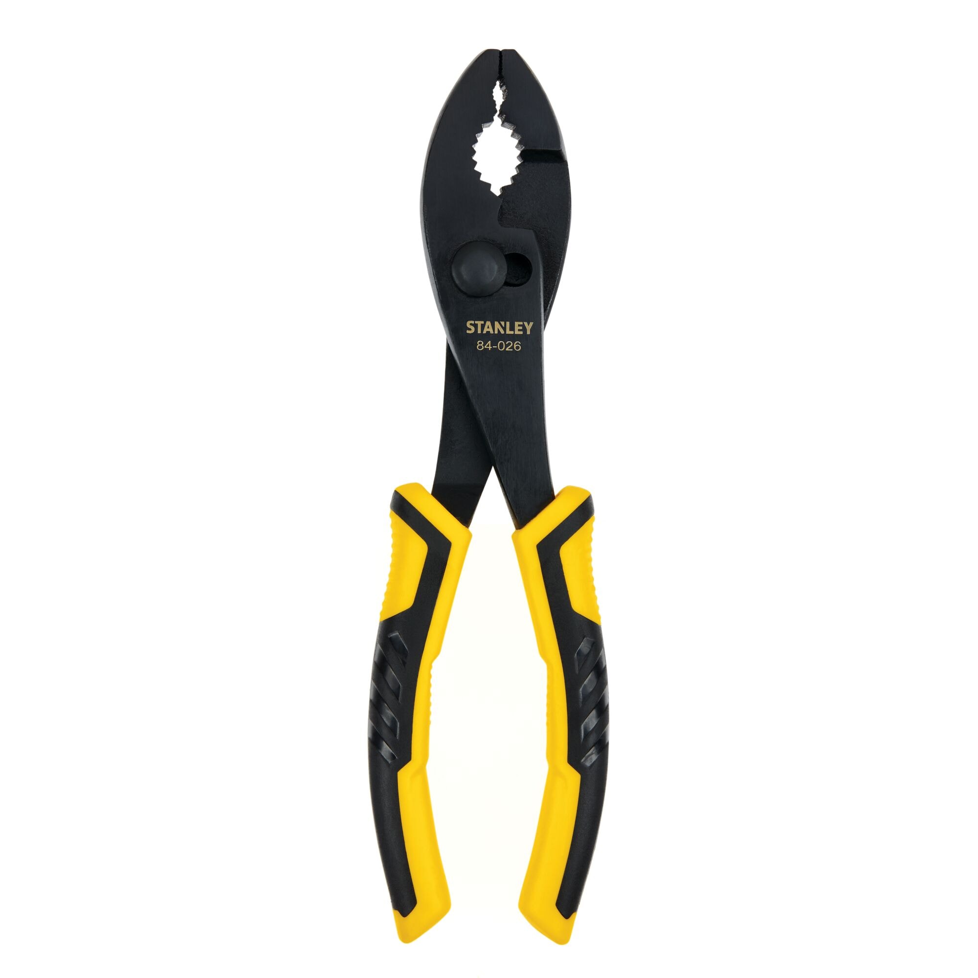 Stanley 84-026 Bi-Material Slip Joint Pliers, 8-Inch