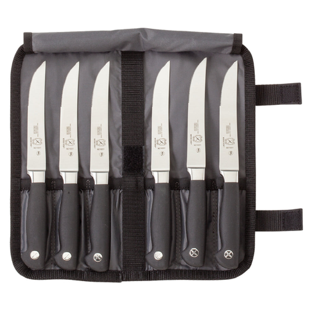 Mercer Culinary Genesis 7-Piece Forged Steak Knife Set