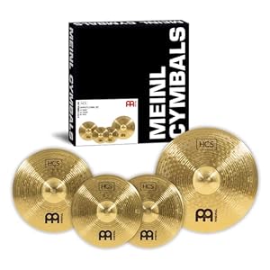 Meinl Cymbals HCS141620 HCS Cymbal Box Set - 14" Hi Hat, 16" Crash, 20" Ride
