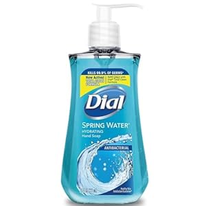 Dial Complete Antibacterial Liquid Hand Soap, Spring Water, 7.5 fl oz