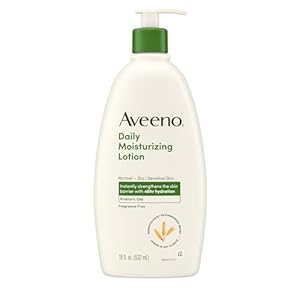Aveeno Daily Moisturizing Body Lotion with Prebiotic Oat, 18 fl oz