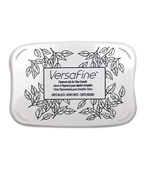 Tsukineko VersaFine Full-Size Ink Pad, Onyx Black