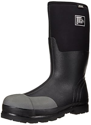 Bogs Men's Forge Tall Industrial Steel Toe Work Rain Boot