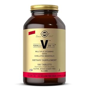 Solgar Formula VM-75 Multivitamin, 180 Tablets