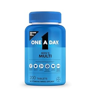 One A Day Multivitamin for Men, 200 Count