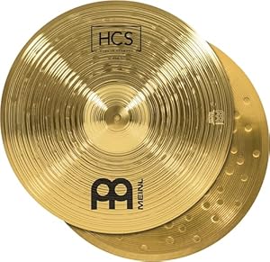 Meinl 14" Hi Hat Cymbal Pair - HCS Traditional Finish Brass (HCS14H)