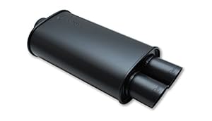 Vibrant Performance 1155 StreetPower Black 3" Oval Muffler