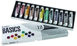 Liquitex BASICS Acrylic Paint Tube 12-Piece Set
