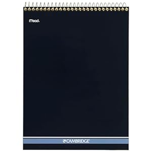 Mead Writing Pads, Wide Ruled, 8-1/2 x 11, 70 Sheets, Yellow (59880)