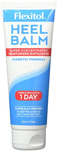 Flexitol Heel Balm 4 oz Tube (Pack of 2), Rich Moisturizing Foot Cream