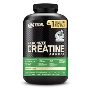 Optimum Nutrition Micronized Creatine Monohydrate Powder, 120 Servings