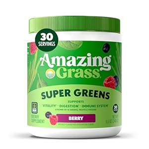 Amazing Grass Greens Blend Superfood Berry (30 Servings)