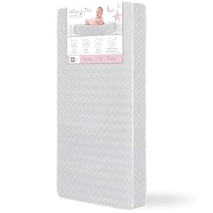 Dream On Me Honeycomb Orthopedic Firm Fiber Standard Baby Crib Mattress