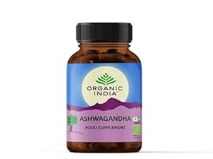 ORGANIC INDIA Ashwagandha Capsules, 90 Capsules