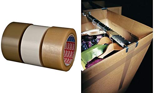 tesa Pack 4124 PVC Packaging Tape 75mm x 66m