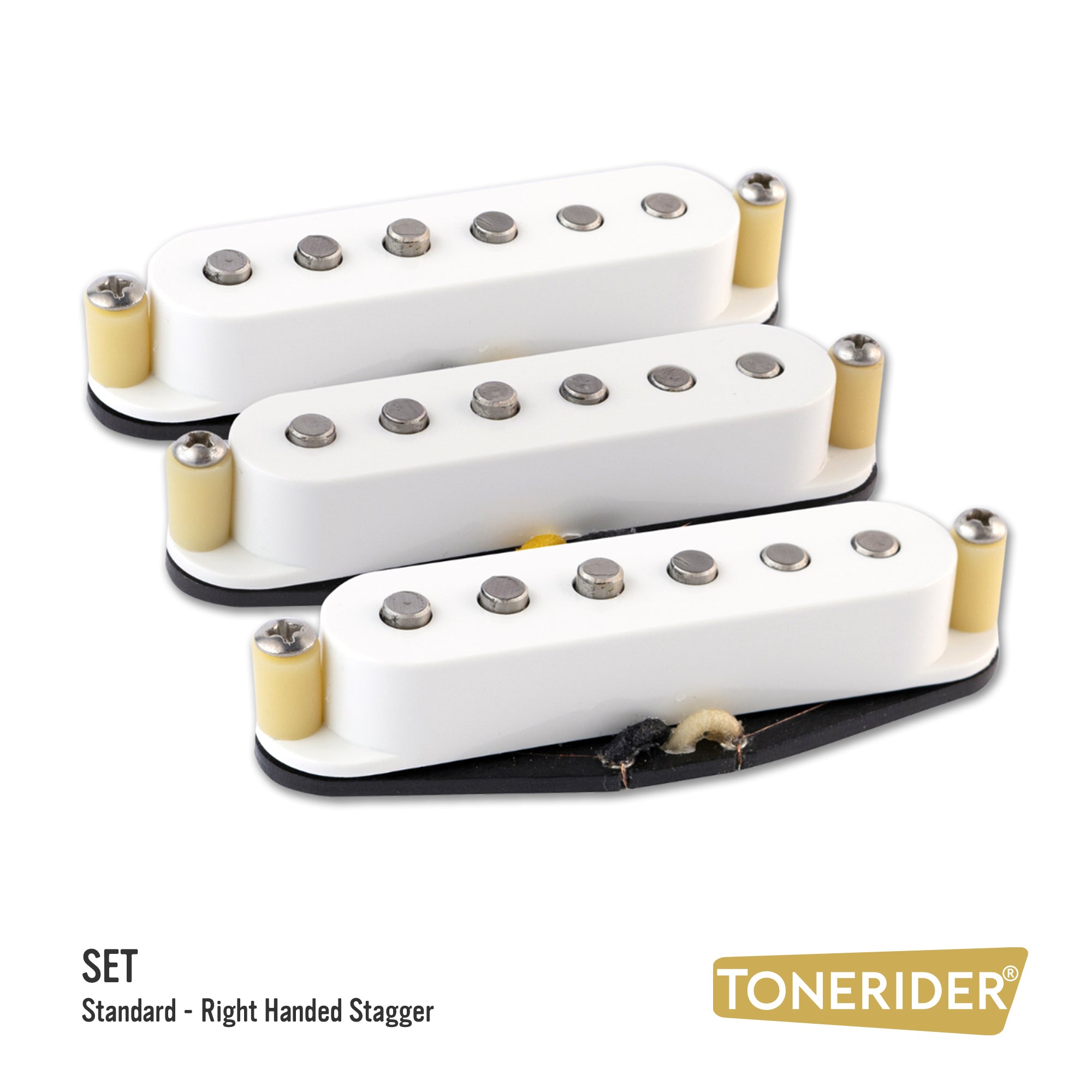 Tonerider Pure Vintage Stratocaster Pickup Set – White