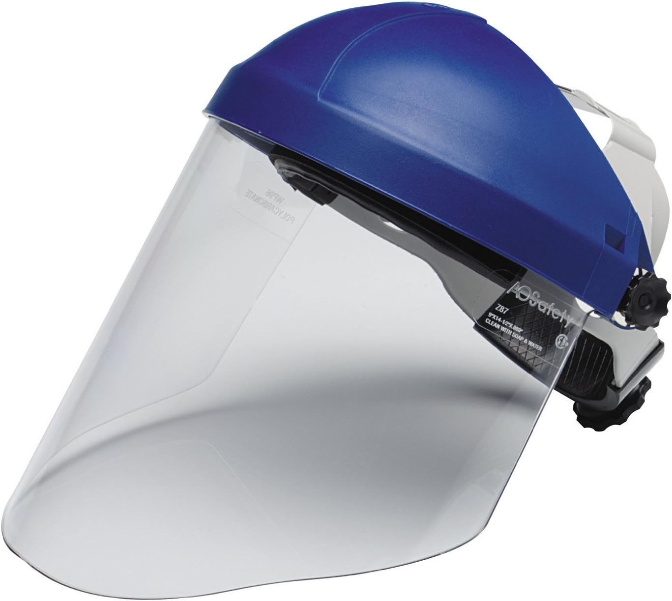3M H8A Ratchet Headgear and Visor Combination with WP96 Clear Polycarbonate Faceshield