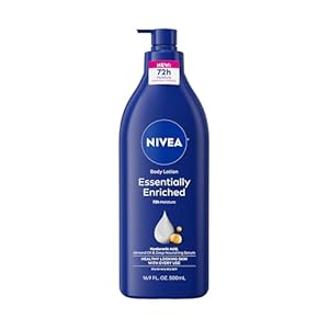 NIVEA Essentially Enriched Body Lotion with Almond Oil (16.9 fl oz)