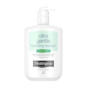 Neutrogena Ultra Gentle Hydrating Facial Cleanser, 12 fl oz