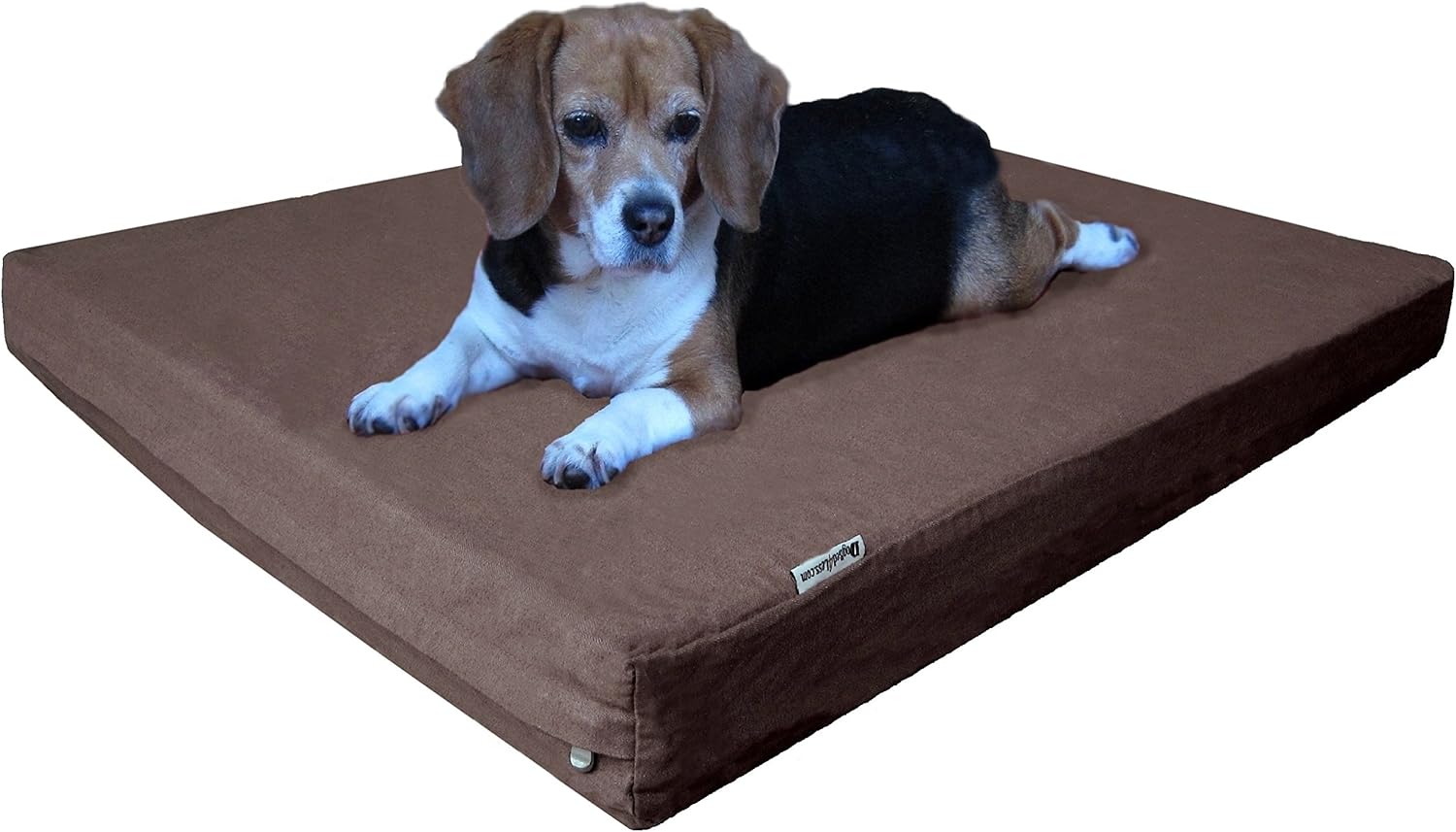 Dogbed4less Large Orthopedic Memory Foam Dog Bed for Crates (41x27x4)