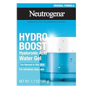 Neutrogena Hydro Boost Water Gel Face Moisturizer with Hyaluronic Acid, 1.7 oz