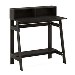 Furinno Simplistic A-Frame Computer Desk, Espresso