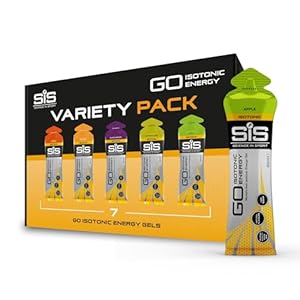 Science in Sport 60ml Energy Gel Variety Pack of 7