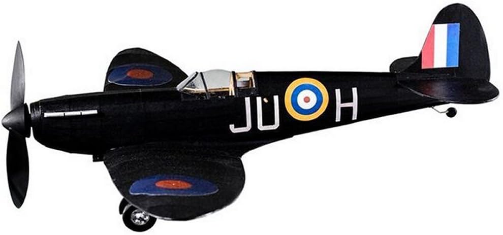 Supermarine Spitfire Night Fighter Balsa Wood Scale Plane Kit by Vintage Model Co