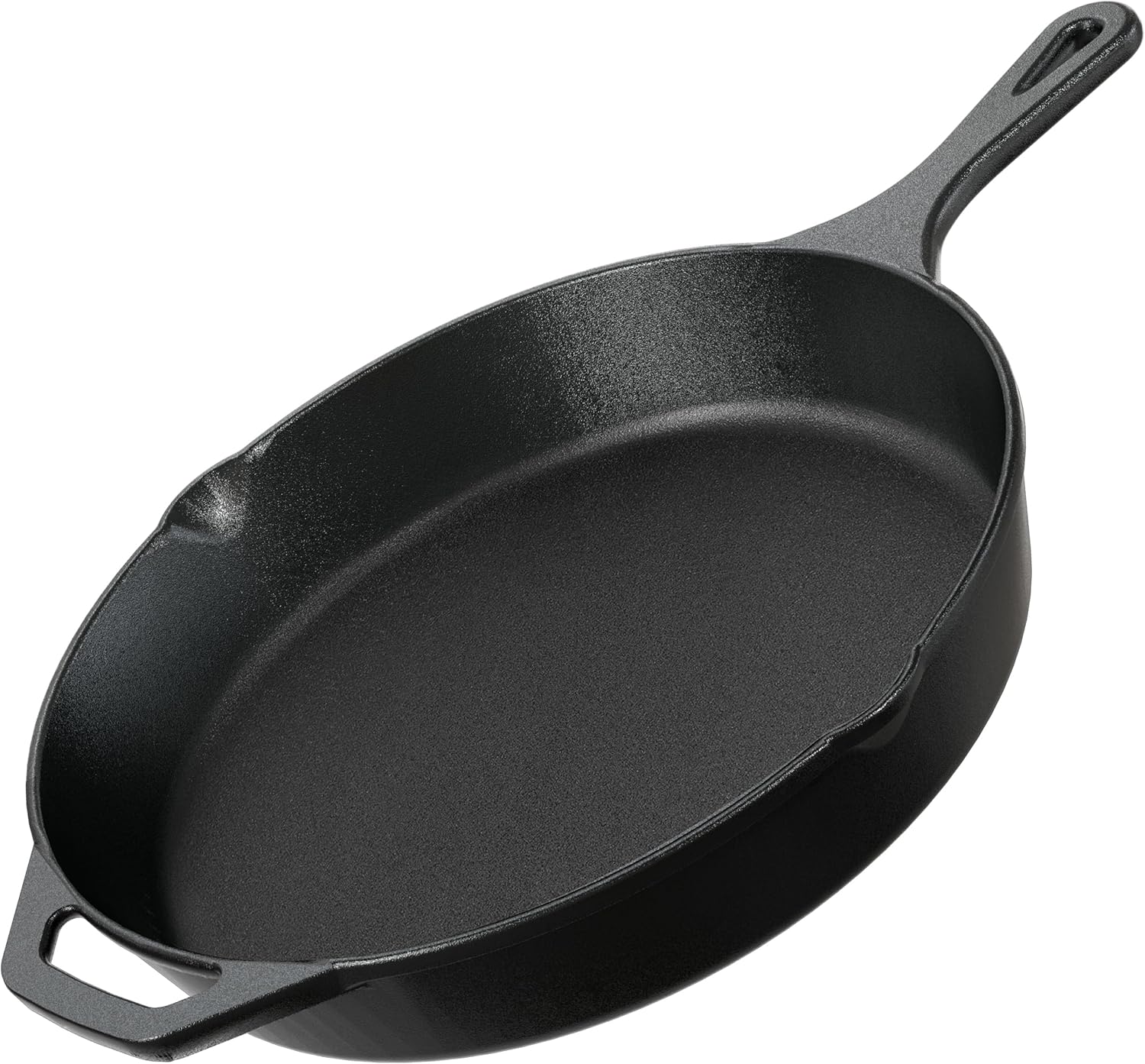 Utopia Kitchen Premium Cast Iron Skillet 12 Inch, Pre-Seasoned, Made in China